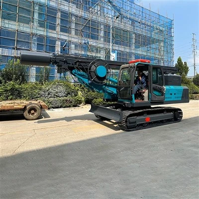 The Production Of Pile Foundation For Small Rotary Drilling Rig